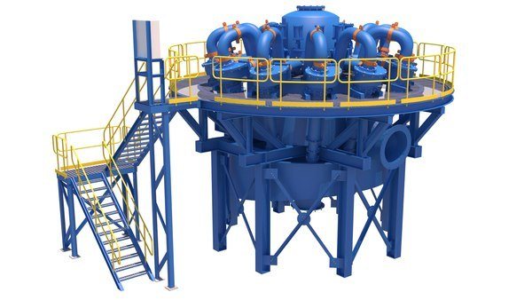 HYDROCYCLONE CLUSTER — Full spares package